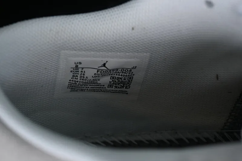 All categories Air Jordan Jordan series basketball shoes Air Jordan 1 Low Air Jordan 1 Low "Snkrs Day" AJ1 Joe 1 Magpie Gray Toe Low-top cultural casual sneakers FD0399-004